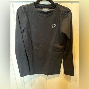 RETOUR Denim Deluxe Boys Size 13/14  Long Sleeve Tee Shirt with White Logo